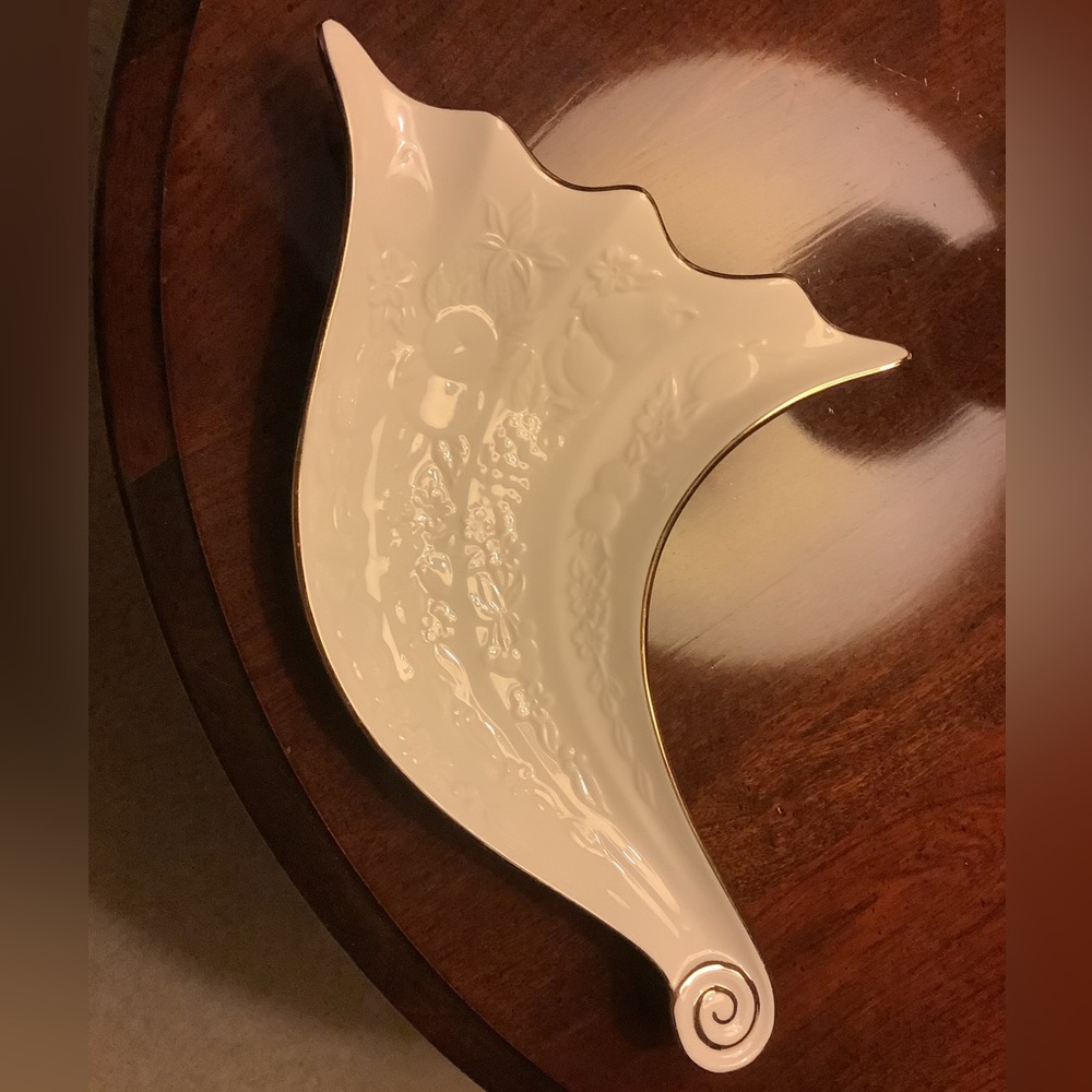 Lenox Cornucopia Candy Dish